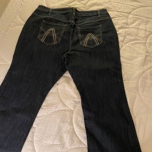 Avenue bootcut Denim Dark Wash Jeans
